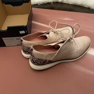 Cole Haan Pink Oxford Shoes